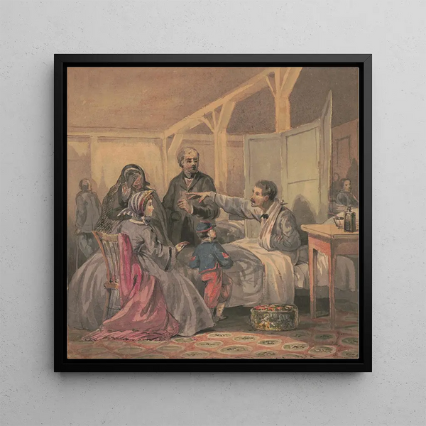 L'histoire de la musique de Gettysburg - James Fuller Queen — framed artwork on a wall