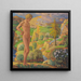 L'île enchantée - Ludwig von Hofmann — framed artwork on a wall