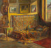 L interior of the artist's studio - Viktor Kiss — artwork view