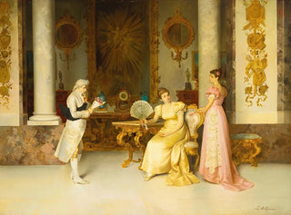 The Shy Suitor - L. A. Marsano — artwork view