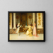The Shy Suitor - L. A. Marsano — framed artwork on a wall