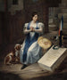 La Femme au chien - L. S. Jean — artwork view