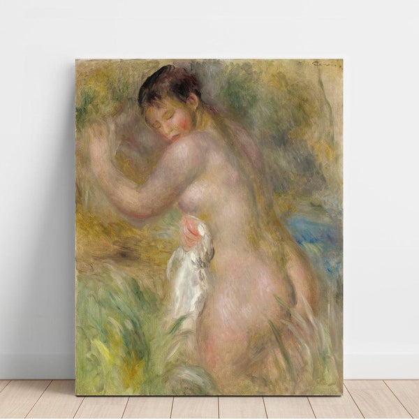 Reproduction of the painting La Baigneuse - Pierre-Auguste Renoir