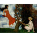 Reproduction of the painting La Balançoire - Franz von Stuck