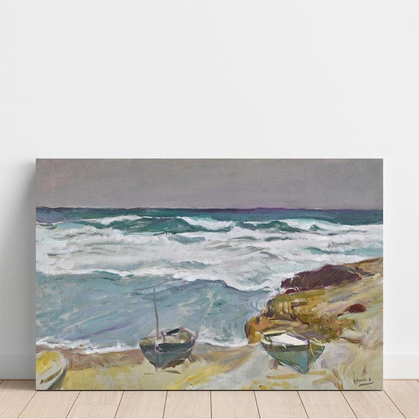 Reproduction of the painting La Caleta, Málaga - Joaquín Sorolla