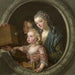 La Camera Obscura - Charles Amédée Philippe Van Loo — displayed in an interior