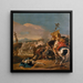 La Capture de Carthage - Giovanni Battista Tiepolo — framed artwork on a wall