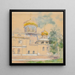 La Cathédrale de la Nativité du Monastère Savvino-Storozhevsky près de Zvenigorod - Maria Yakunchikova — framed artwork on a wall