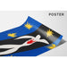 Reproduction of the painting La Chute d’Icare - Henri Matisse