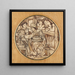 La Construction de l'Arche - Sir Edward Coley Burne-Jones — wall display of the artwork