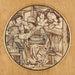 La Construction de l'Arche - Sir Edward Coley Burne-Jones — displayed in an interior