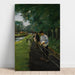 Reproduction of the painting La Corderie à Edam - Max Liebermann