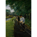 Reproduction of the painting La Corderie à Edam - Max Liebermann