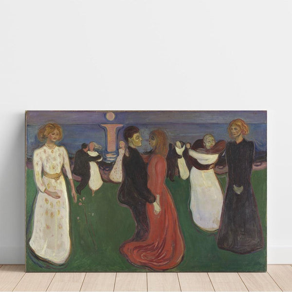 Reproduction of the painting The Dance of Life - Edvard Munch