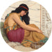 La Danseuse fatiguée - John William Godward — artwork view