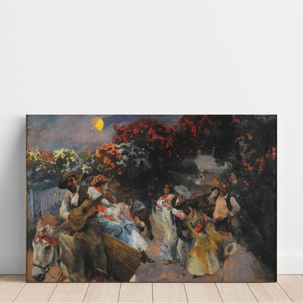 Reproduction of the painting La Dernière Chanson - Joaquín Sorolla