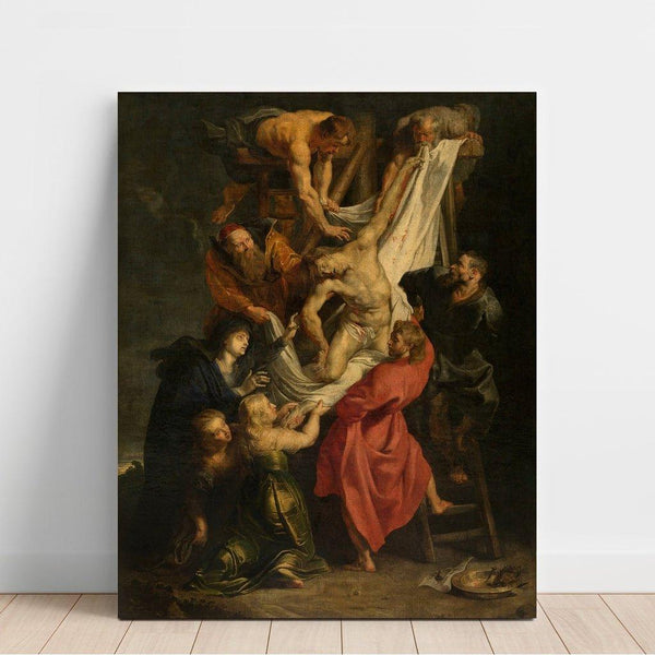 Reproduction of the painting The Descent from the Cross - Peter Paul Rubens