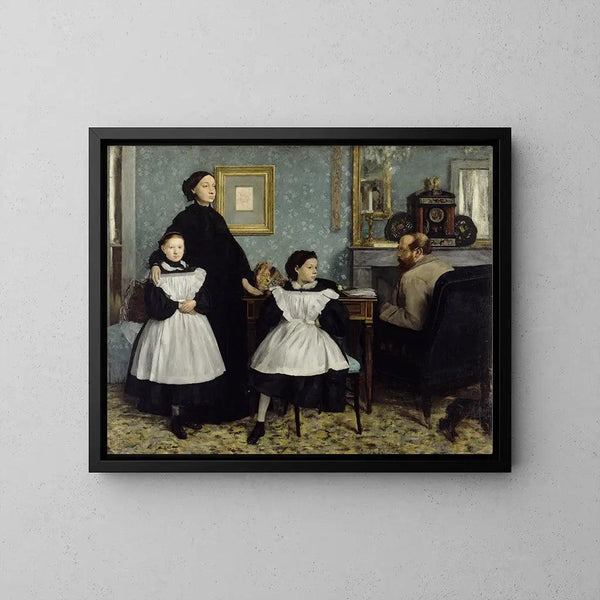 Reproduction of the painting La Famille Bellelli - Edgar Degas