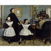 Reproduction of the painting La Famille Bellelli - Edgar Degas
