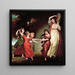 La Famille Gower, Les Enfants de Granville, 2e Comte Gower - George Romney — framed artwork on a wall