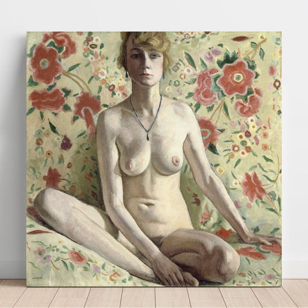 Reproduction of the painting La Femme Blonde by Albert Marquet