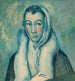 La Femme L'Hermine after El Greco - Paul Cézanne — artwork view