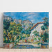 Reproduction of the painting La Ferme de Magnanosc ou La Villa Raynaud, Grasse - Pierre-Auguste Renoir