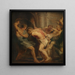 La Flagellation du Christ - Peter Paul Rubens — framed artwork on a wall