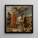 La Fondation de Constantinople - Peter Paul Rubens — framed artwork on a wall
