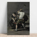 Reproduction of the painting La Forge - Francisco de Goya