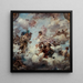 La France accueillant l'Abondance, projet de plafond pour le palais de l'Élysée - Henri Gervex — framed artwork on a wall