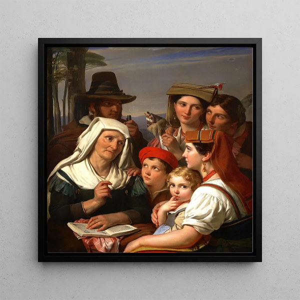 The Legend - Cornelis Kruseman — framed artwork on a wall