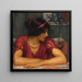 The Letter - John William Godward — framed artwork on a wall
