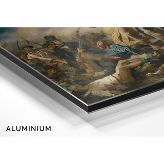 La Liberté Guidant Le Peuple - Eugène Delacroix | Reproduction Tableau Décoration murale affiche copie