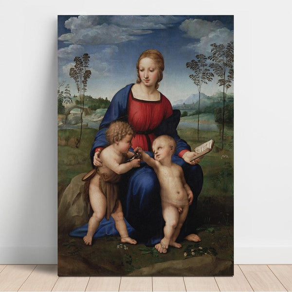 Reproduction of the painting La Madone du Chardonneret - Raphael