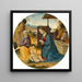 La Madone et Saint Joseph adorant l'Enfant Christ - Sebastiano di Bartolo Mainardi — wall display of the artwork