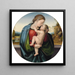 La Madone et l'Enfant - Fra Bartolomeo — framed artwork on a wall