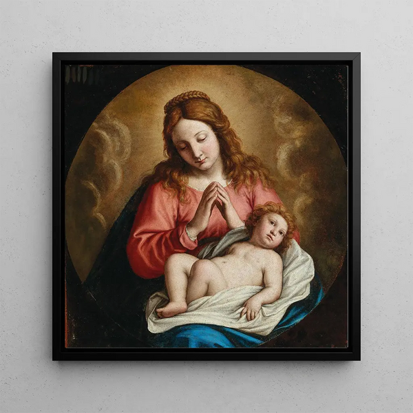 La Madone et l'Enfant - Giovanni Battista Salvi da Sassoferrato — wall display of the artwork