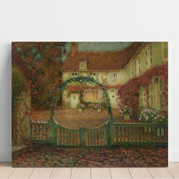 Reproduction of the painting The House - Henri Le Sidaner