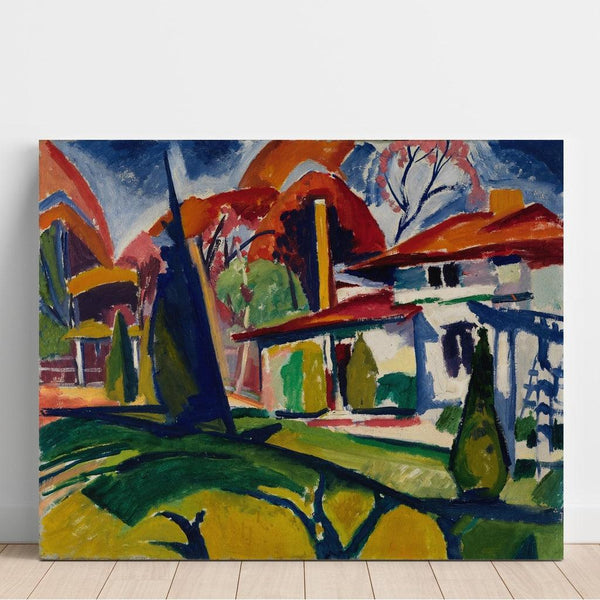Reproduction of the painting La Maison de Newman - Henry Lyman Sayen
