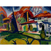 Reproduction of the painting La Maison de Newman - Henry Lyman Sayen