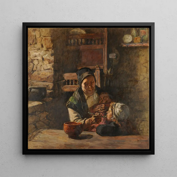 La Mère - Germain David-Nillet — framed artwork on a wall