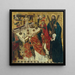 La Messe de Saint Grégoire - Diego de la Cruz — framed artwork on a wall