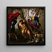 The Death of Samson - Anonymous — framed artwork on a wall