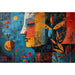 Reproduction of the painting The Mosaic of the Spirit | Abstract art decoration