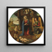 La Nativité avec le Saint Enfant Jean - Piero di Cosimo — wall display of the artwork