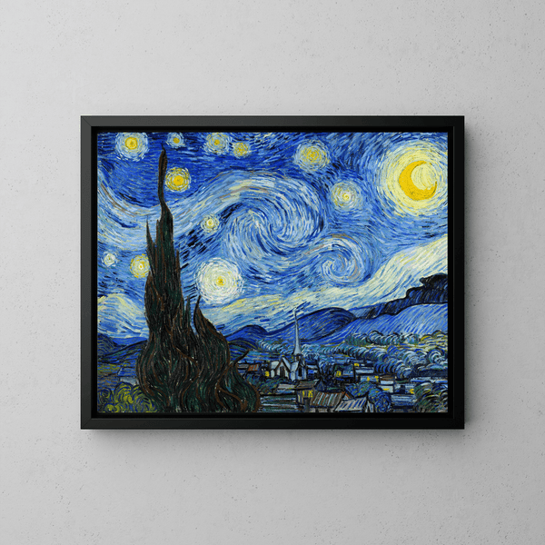 Reproduction of the painting The Starry Night - Vincent van Gogh