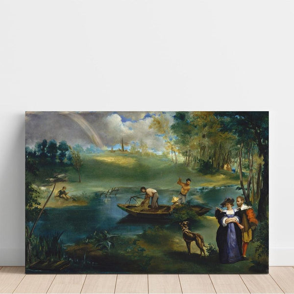 Reproduction of the painting The Fishery - Édouard Manet