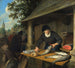 La Poissonnière - Adriaen van Ostade — artwork view