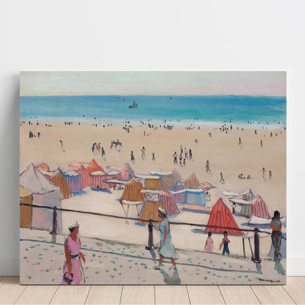 Reproduction of the painting La Promenade aux Sables d’Olonne - Albert Marquet